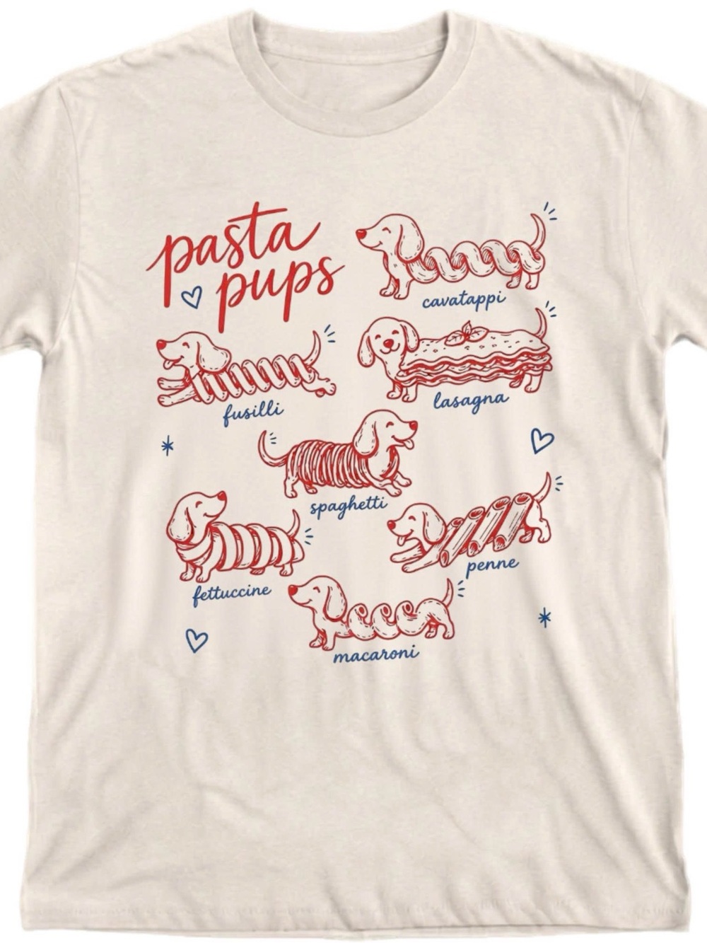 Dachshund Pasta Pups Shirt
